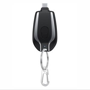 1500mAh Mini Power emergency pod keychain pod keychain charger